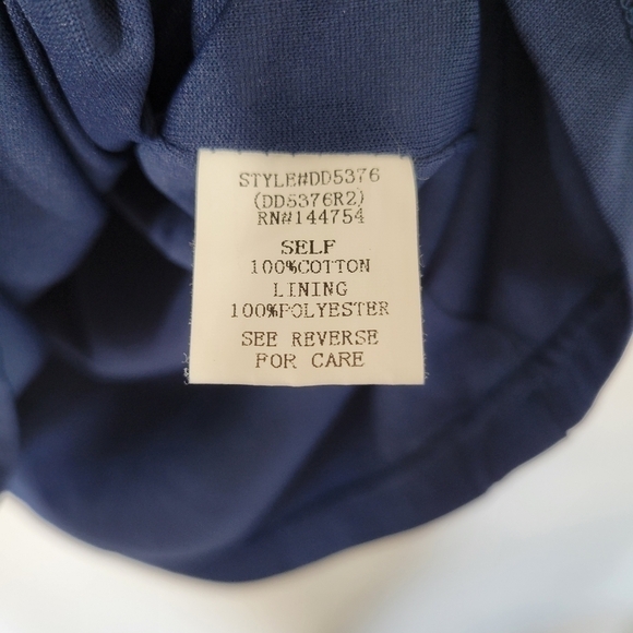 Davi & Dani Blue Floral Mini Dress Size Small - Picture 6 of 8